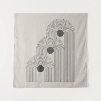 Tenture affiche contemporaine Abstraite du milieu du siècl