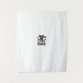 Tenture Affiche de bureau de Lady Justice Black Cat Law