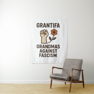 Tenture Affiche Grand-mères contre le fascisme