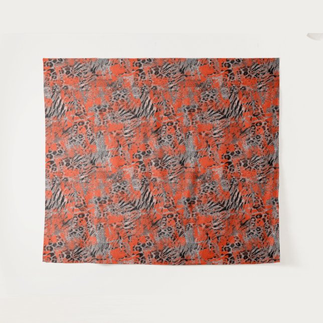 Tenture Africain, tribal. (Devant (Horizontal))