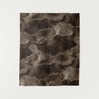Agate Lunatique | Bronze Doré Brun Café Taupe