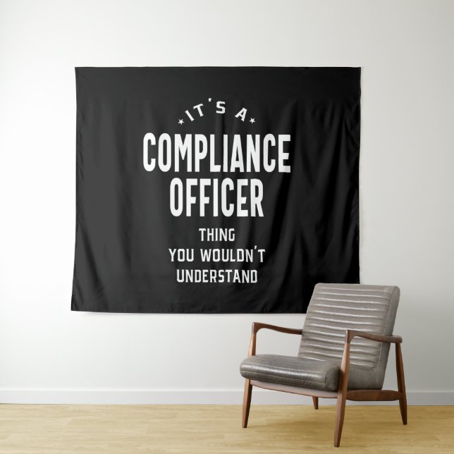 Tenture Agent de conformité Titre du poste Cadeau (En situation (horizontale))