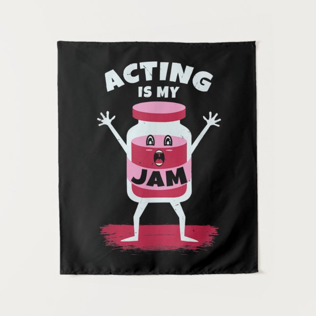 Tenture Agir Est Mon Acteur De Jam, Actrice Ou Acteur (Devant)