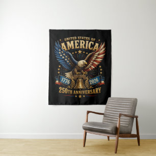 Tenture Aigle du 250e anniversaire des États-Unis d'Amériq