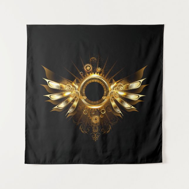 Tenture Ailes steampunk (Devant)