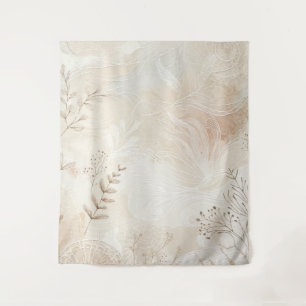 Tenture Airy Bohemian Botanical Floral String Art Design