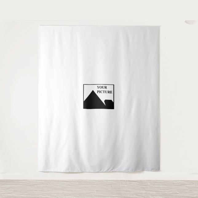 Tenture Ajouter le nom de l'entreprise de photos personnal (Devant)