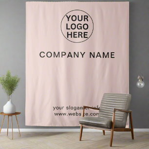 Tenture Ajouter Logo & Texte l Professionnel Professionnel