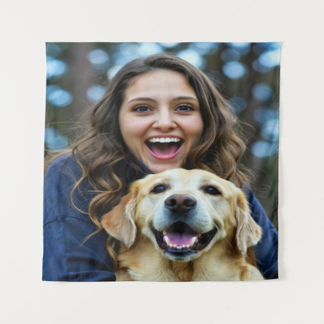 Tenture Ajouter une photo de Labrador Retriever Personnali (Devant)