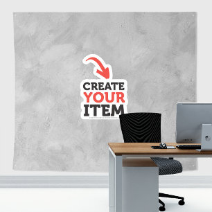 Tenture Ajoutez votre logo Roman Limewash Zoom Toile de fo