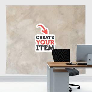 Tenture Ajoutez votre logo Roman Limewash Zoom Toile de fo