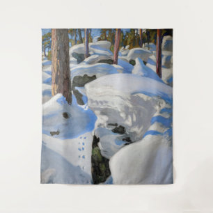 Tenture Akseli Gallen-Kallela - Le repaire du Lynx