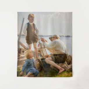 Tenture Albert Edelfeel - Constructeurs de navires