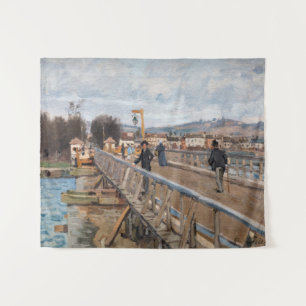 Tenture Alfred Sisley - Footbridge à Argenteuil