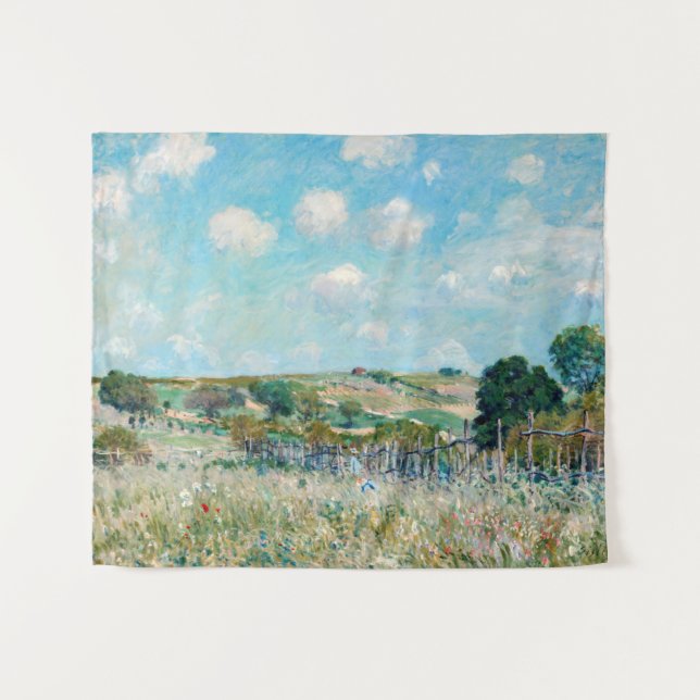 Tenture Alfred Sisley - La Prairie (Devant (Horizontal))