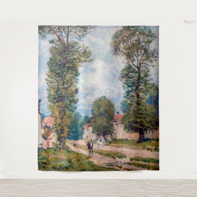 Tenture Alfred Sisley - La route de Versailles (Devant)