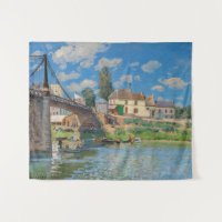 Alfred Sisley - Pont à Villeneuve-la-Garenne