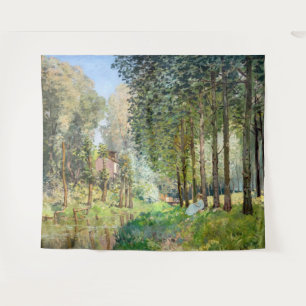 Tenture Alfred Sisley - Reposez le long du ruisseau