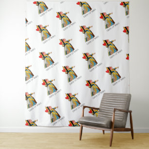 Tenture Alice à Wonderland