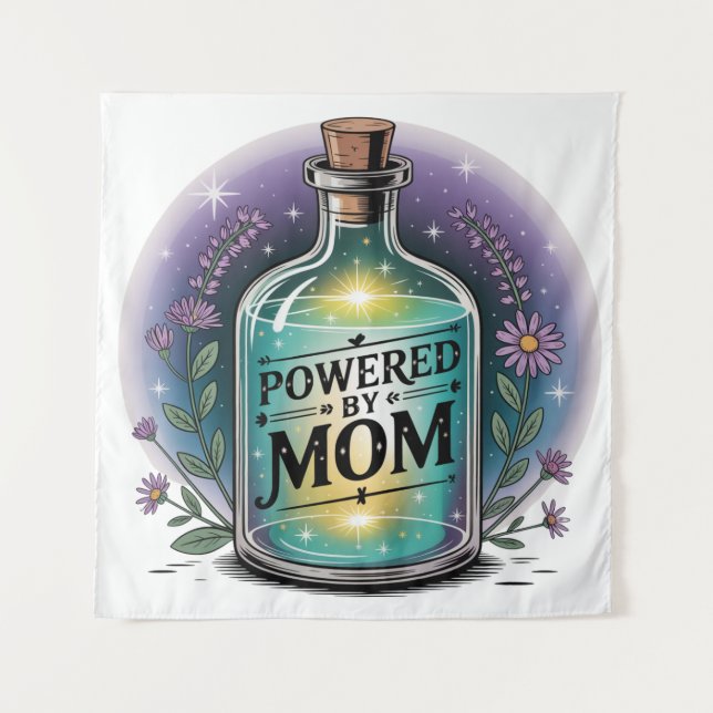 Tenture Alimenté par Maman (Devant)