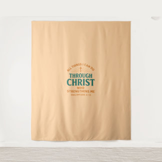 Tenture All things I can do through Christ who strengthens