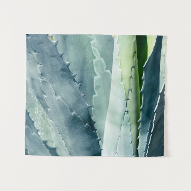 Tenture Aloe - Photographie de Macro Fine Art (Devant (Horizontal))