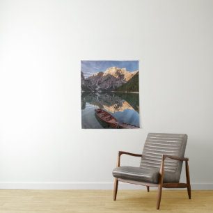 Tenture Alpes de dolomite   Pragser Wildsee   Tyrol,