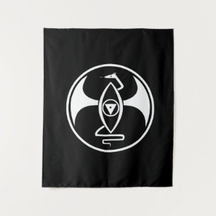 Tenture Altar Hanging Tapestry - Red Dragon (Dragon Rouge)