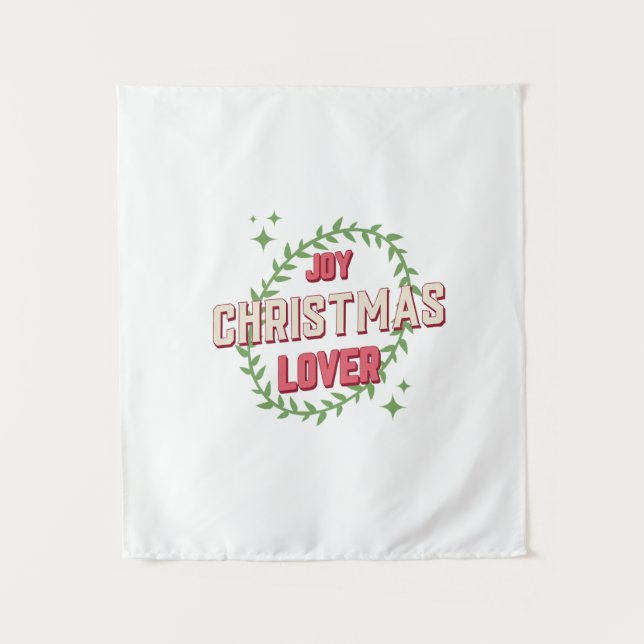 Tenture Amateur de Noël Joie (Devant)