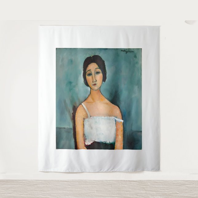 Tenture Amedeo Modigliani art (Devant)