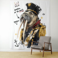 Amiral du majestueux morse arctique