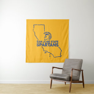 Tenture Amour de Spartans d'état de San Jose