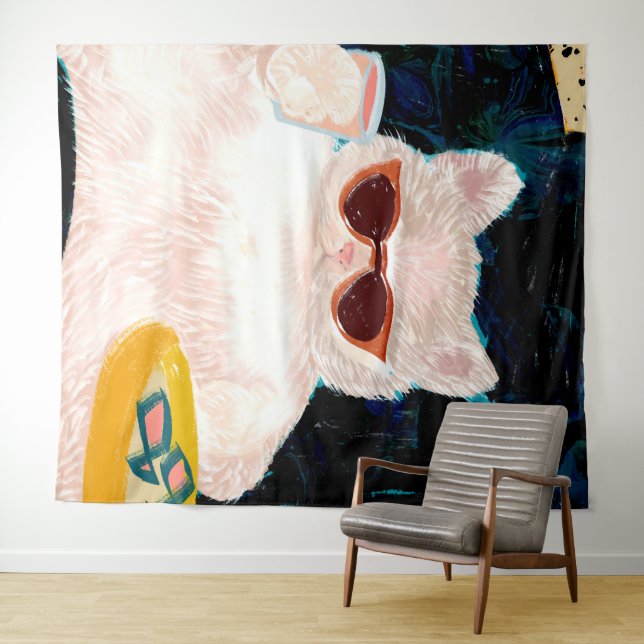 Tenture Ampleur | Animaux Animaux Animaux Chats (En situation (horizontale))