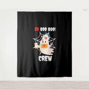 Tenture Amusante ER Boo Boo Infirmière d'équipage Hallowee