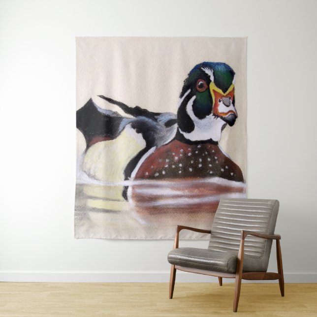 Tenture Anatra Mandarina (En situation)