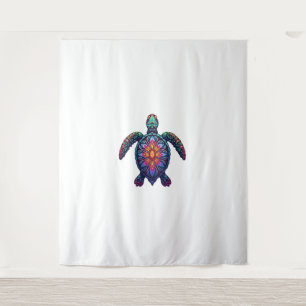 Tenture Animal de l'océan Tie Dye Tribal Animal marin Maor