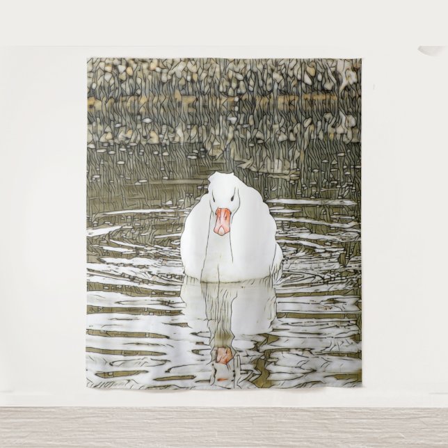 Tenture Animal SmartMix - Swan (Devant)