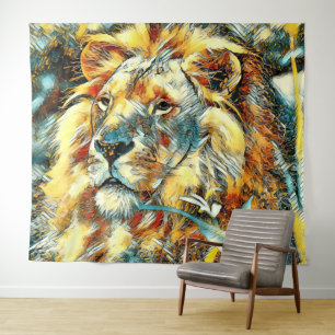 Tenture AnimalArt_Lion_009