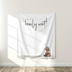 Tenture Animaux des bois Nous pouvons attendre dans le con