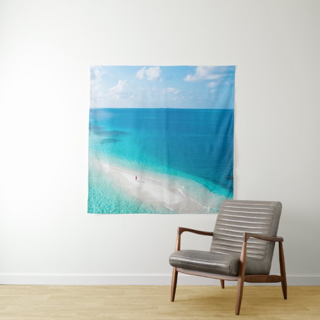 Tenture Animaux marins cool (En situation)