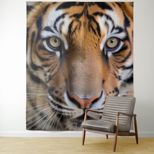 Tenture Animaux sauvages - Décoration murale de fond de Ti (En situation)