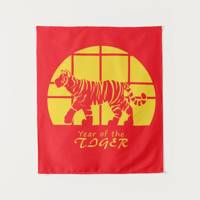 Tenture Année du tigre (Devant)