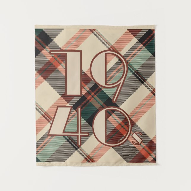 Tenture Années 1940 (Devant)