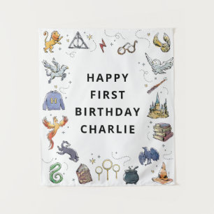 Tenture Anniversaire de l'icône Harry Potter