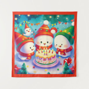 Tenture Anniversaire de Noël 6