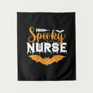 Tenture Anniversaire d'infirmière effrayante Halloween