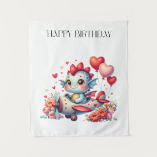 Tenture Anniversaire du pilote de dragon