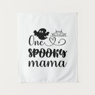 Tenture Anniversaire d'une maman effrayante Halloween