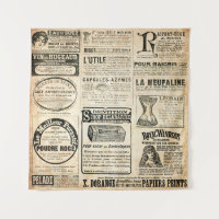 Annonce de journal français 1897