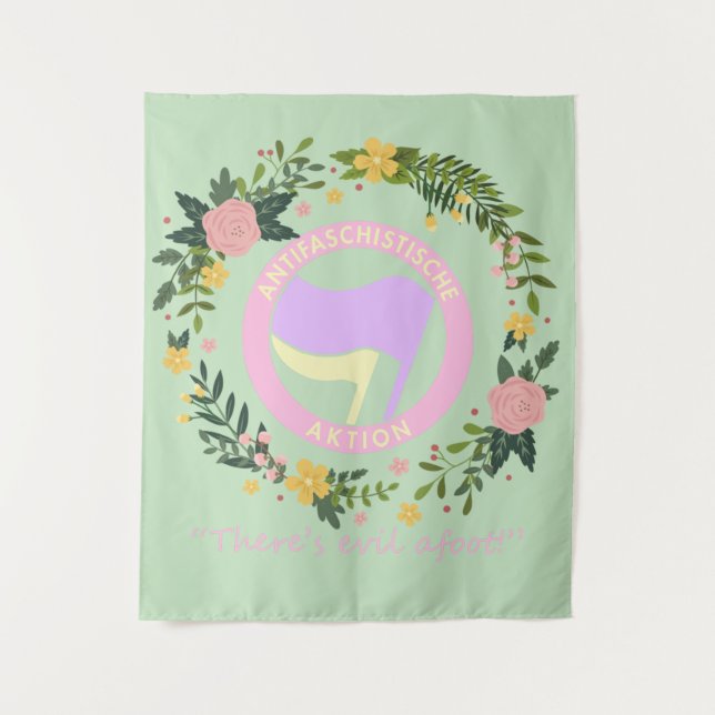 Tenture anti-haine, mais faites-le mignon (Devant)